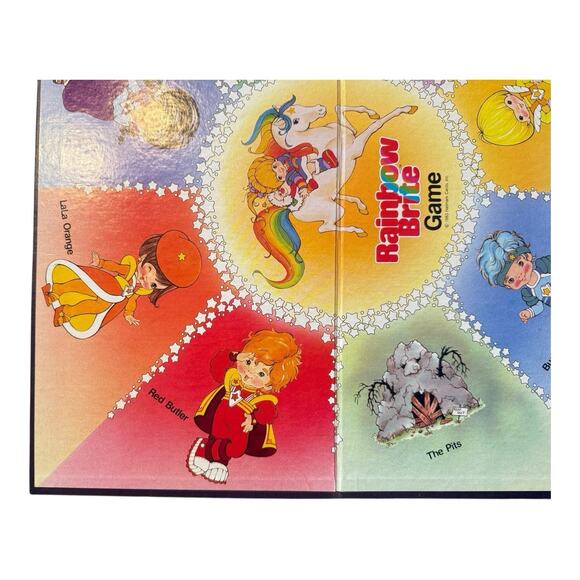 Vintage Rainbow Brite Hallmark Board Game 1983 Complete VGC - Picture 5 of 16